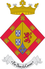 Escudo de armas de Doa Helen Amelia Sanz Barriga